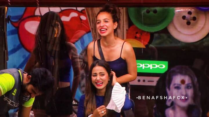 One of the most popular contestants Hina Khan, has a mix of lovers and haters on the social media and while Spna Choudhary said that she will always stay in touch with her, Ben is campaigning against her. (Pic: Colors)