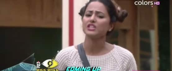 We saw in the precap video for tomorrow how Hina got furious over Hiten for not parking his pram(it has Hina's doll in it) and if the online buzz is to be believed then it is none other than Arshi Khan who finally becomes the captain of the house. 