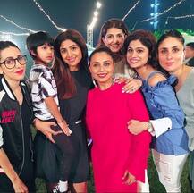 SEE PICS: Kareena's BABY BOY Taimur Ali Khan steals the show at Rani Mukerji's daughter Adira's STAR-STUDDED BIRTHDAY BASH!