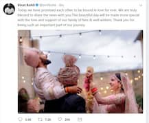 VIRUSHKA WEDDING PICS: Virat Kohli-Anushka Sharma's 'varmaala' & 'saat phere' pics are HERE!