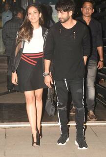 PICS: Mira Rajput slays in style with hubby Shahid Kapoor on a dinner date!
