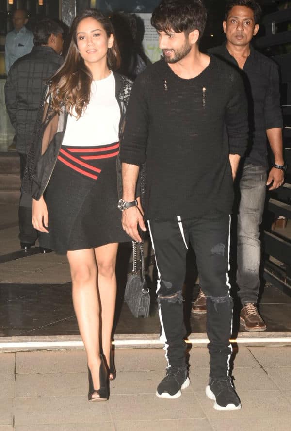 The much-in-love couple, who is known for setting various relationship goals, were recently spotted post a dinner date in Mumbai. Check out the pictures here... (Photo: Manav Manglani)