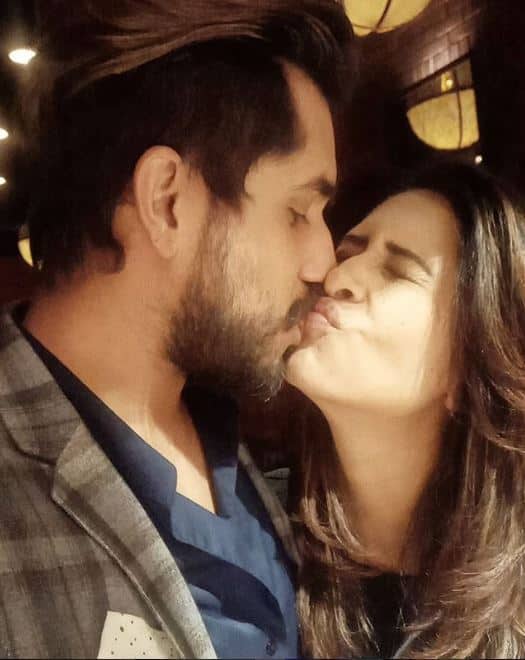 Both of them shared this picture on their respective social media profiles and Suyyash's message with it read -