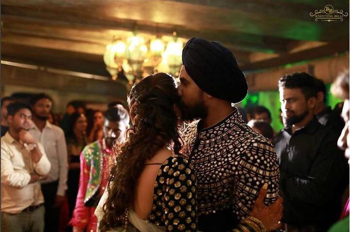 The couple regularly posts romantic pictures and messages on social media. Kishwer posted this throwback from their Wedding Sangeet a few hours ago and wrote -