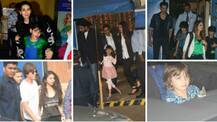 SEE PICS: Shah Rukh Khan & family, Aishwarya-Abhishek at AbRam and Aaradhya’s annual day function!