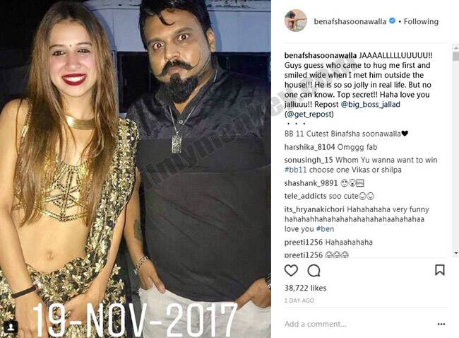 While Chintan's caption to this pic he posted yesterday, read - 