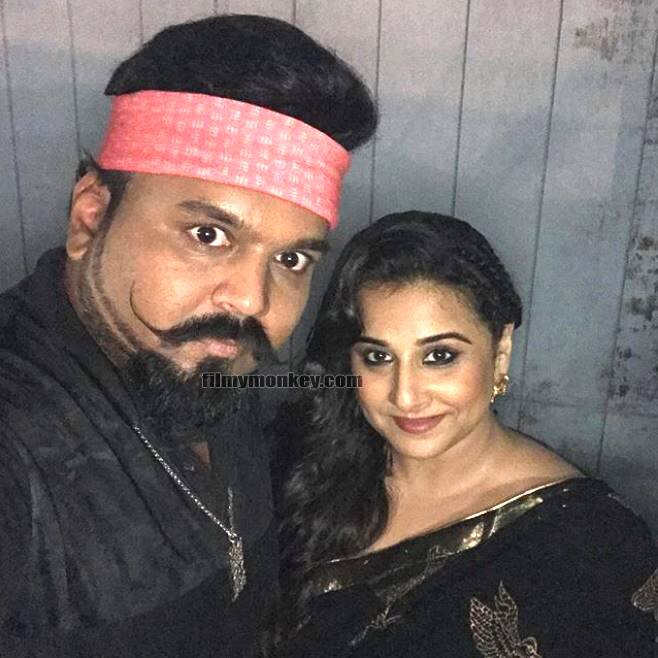 Chintan with Vidya Balan