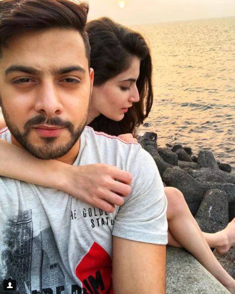 The two seems to be madly in love with each other and we now hope to hear the wedding bells soon!