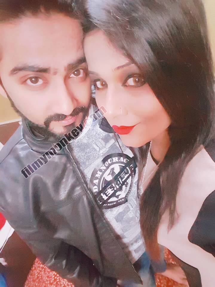 Gorgeous looking Mehjabi with hubby Azim