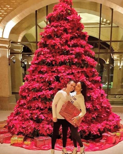Sofia posted this picture with hubby Vlad with the caption, 