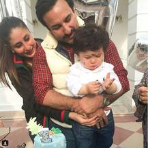 PHOTOS: Saif-Kareena's son Taimur Ali Khan turns one; Check out Baby Nawab's FIRST BIRTHDAY BASH PICS from Pataudi Palace!