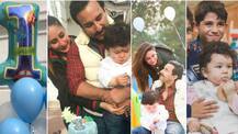 PHOTOS: Saif-Kareena's son Taimur Ali Khan turns one; Check out Baby Nawab's FIRST BIRTHDAY BASH PICS from Pataudi Palace!