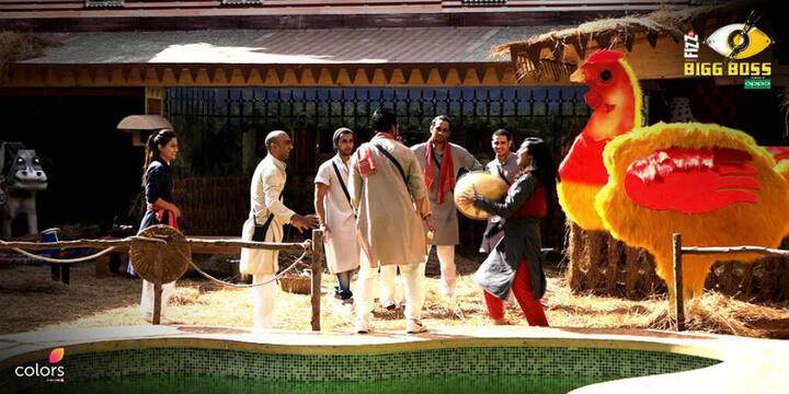 Akash Dadlani's egg was also thrown in the pool whereas Priyank Sharma's egg got saved & he joined Hina Khan as another captaincy contender. (Photo: Colors)