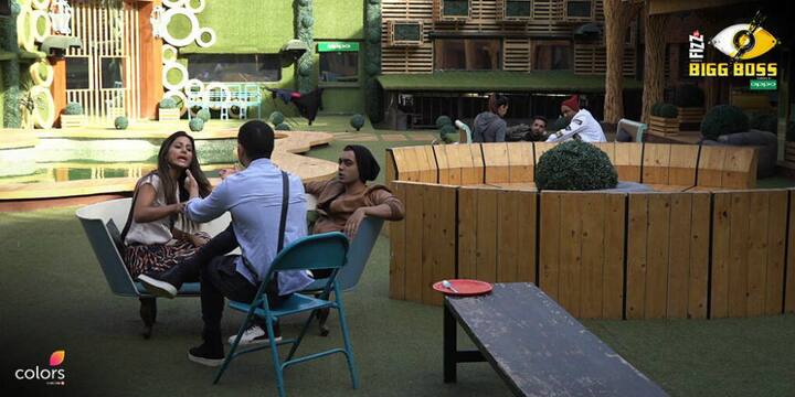 After the fight, Priyank & Hina are no more talking to each other. (Photo: Colors)