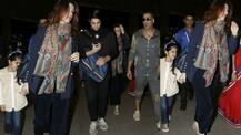 SEE PICS: Akshay Kumar's 5-year-old daughter Nitara's cute expressions at the airport will make you go AWWW!