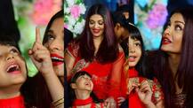 SEE PICS: Aishwarya Rai & daughter Aaradhya Bachchan's candid CLICKS from a wedding will brighten up your day!