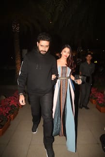 SEE PICS: 'Power couple' of Bollywood Aishwarya Rai and Abhishek Bachchan walk hand-in-hand at a birthday bash looking STUNNING as ever!