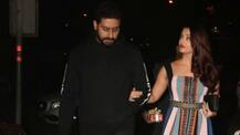 SEE PICS: 'Power couple' of Bollywood Aishwarya Rai and Abhishek Bachchan walk hand-in-hand at a birthday bash looking STUNNING as ever!
