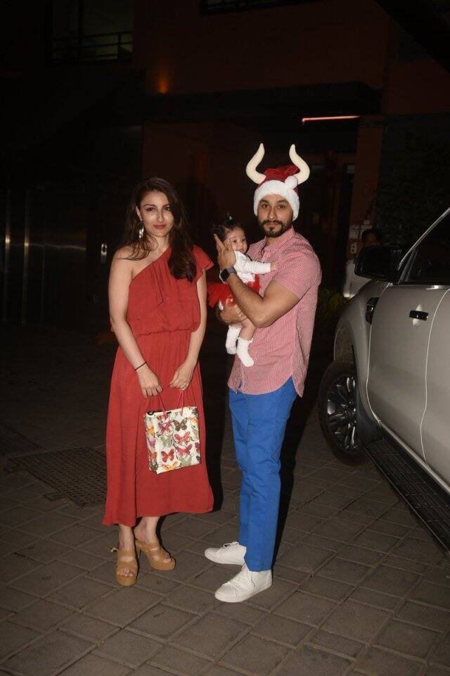 Soha looked ravishing in red. (Photo: Manav Manglani)