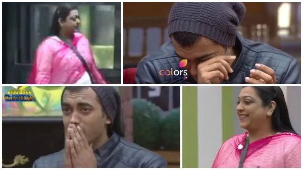 Bigg Boss 11: Luv Tyagi BREAKS DOWN to TEARS after seeing his mother on the show! Bigg Boss 11: Luv Tyagi BREAKS DOWN to TEARS after seeing his mother on the show!