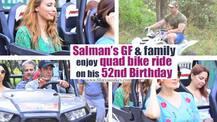 Salman Khan on his 52nd Birthday goes quad biking along with girlfriend Iulia Vantur, Sangeeta Bijlani!