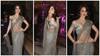 PICS: Ex 'Bigg Boss' hottie Elli AvrRam looks ravishing in a saree at cricketer Krunal Pandya's wedding reception!
