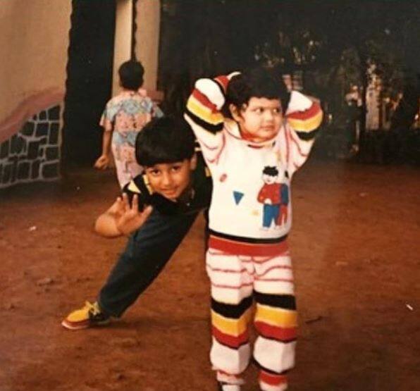 Arjun Kapoor posted an adorable birthday wish for sister along with a childhood pic. He captioned it as, 