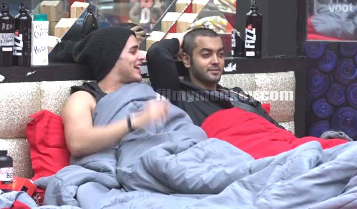 This week two contestants who are also thick buddies inside the house, Priyank Sharma and Luv Tyagi were nominated for elimination and were competing for survival. (Pic: Colors)