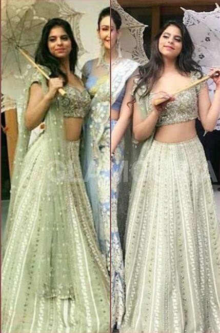 Suhana Khan at a wedding