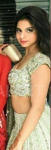 Suhana Khan at a wedding