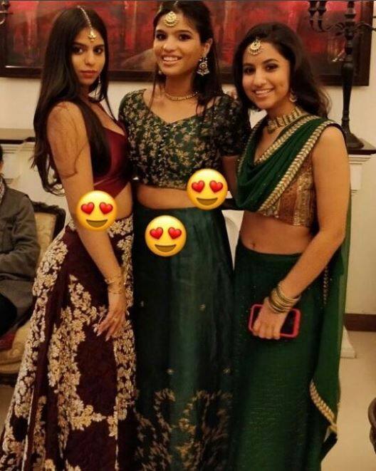 Suhana Khan at a wedding