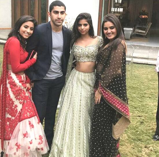 Suhana Khan at a wedding