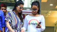 SEE PICS: Actress Kajol SNAPPED with 14-year-old daughter Nysa Devgan outside a beauty salon!