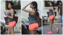 PICS: 'Dhadak' actress & Sridevi's daughter Janhvi Kapoor spotted outside GYM looking stunning in HOT PANTS!