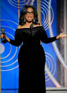 IN PICS: Golden Globes 2018- From Angelina Jolie, Oprah Winfrey, Meryl Streep to Emma Watson Hollywood A-listers wore black on the RED CARPET to protest against sexual harassment &inequality!