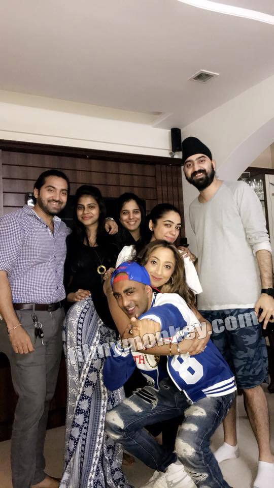 Akash Dadlani reunites with family after eviction.