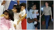 PICS: Baby Taimur looks ADORABLE as he attends a Birthday bash with mommy Kareena Kapoor!