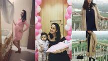 IN PICS: TV actress Chahatt Khanna flaunts her stunning POST-BABY body just one month after giving BIRTH to her daughter!