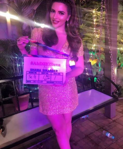 Recently Shama announced her next project titled 'Ab Dil Ki Sunn' on Instagram. Though nothing much is known about the project but she revealed that the its first look will be out soon. (Photo: Instagram)