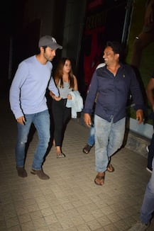IN PICS: Actor Varun Dhawan enjoys a MOVIE DATE with girlfriend Natasha Dalal!