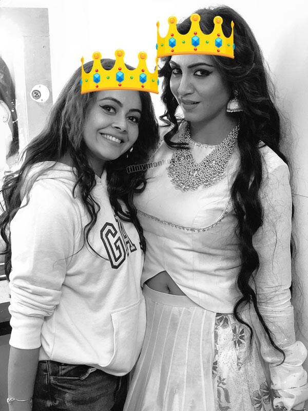 Arshi and Devoleena both shared these moments on their respective social media pages. 'Gopi bahu' captioned this picture - 