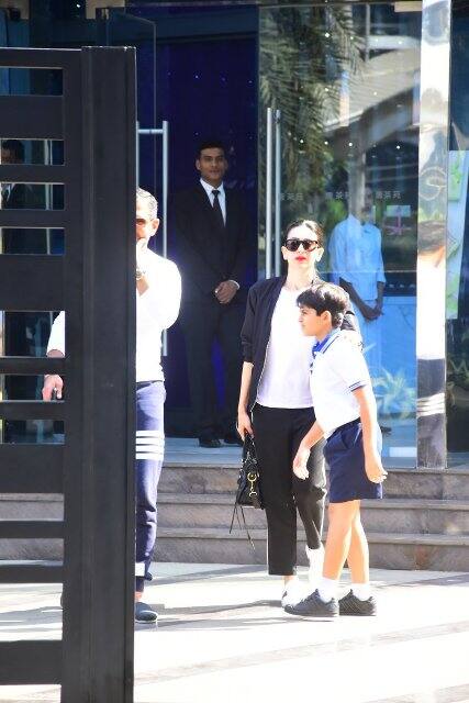 Now 2 days after, seeing Karsima and Sanjay coming together for a family lunch with Kiaan is making everyone wonder what the met for?