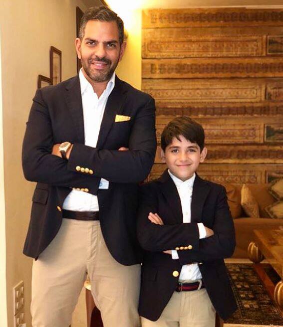 Sanjay's current wife Priya clicked these pictures and she posted them on Tuesday with the caption -