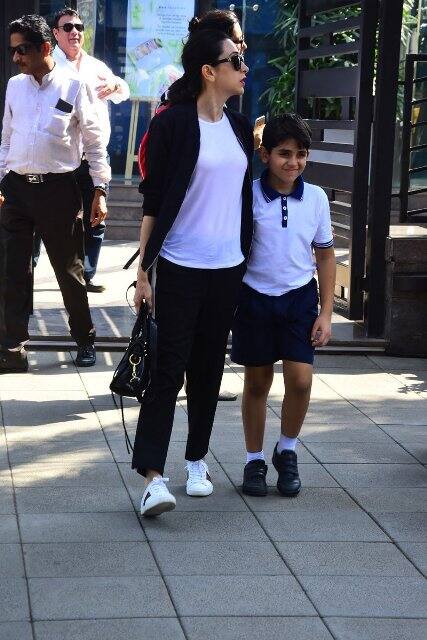 The Mom-Son duo looking cute together