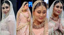 SEE PICS: Kareena Kapoor Khan looks RESPLENDENT in her BRIDAL WEAR for a fashion show in Doha leaving us more excited for 'Veere Di Wedding'!