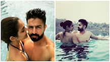 PICS: Aakanksha Singh gets ROMANTIC with hubby Kunal Sain in a pool!