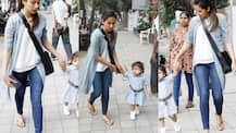 SEE PICS: Shahid Kapoor's 1-year-old BABY GIRL Misha walks hand-in-hand with mommy Mira after her Play school!