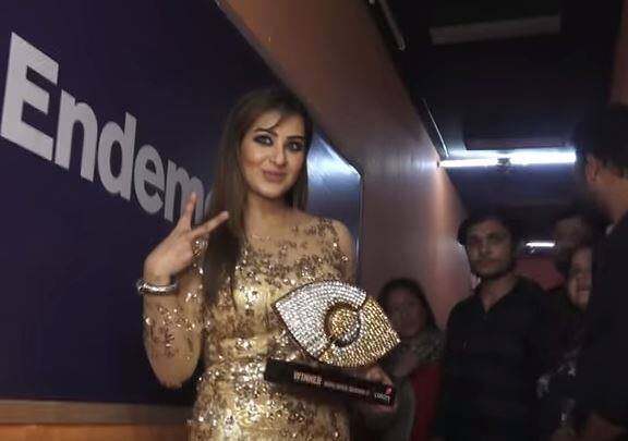 Shilpa was one of the 18 contestants this year who entered the Bigg Boss house on October 1, after her 105 days of stay she came out as the winner