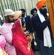 IN PICS: Newly ENGAGED POPULAR TV couple looks STUNNING at a relative's wedding in their MATCHING outfits!