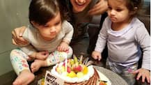 IN PICS: TV actress Teejay Sidhu celebrating birthday with her TWIN BABIES is too adorable for words!